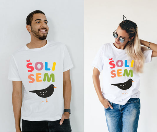40% OFF // MAJICA "ŠOLI SEM KOS" za odrasle