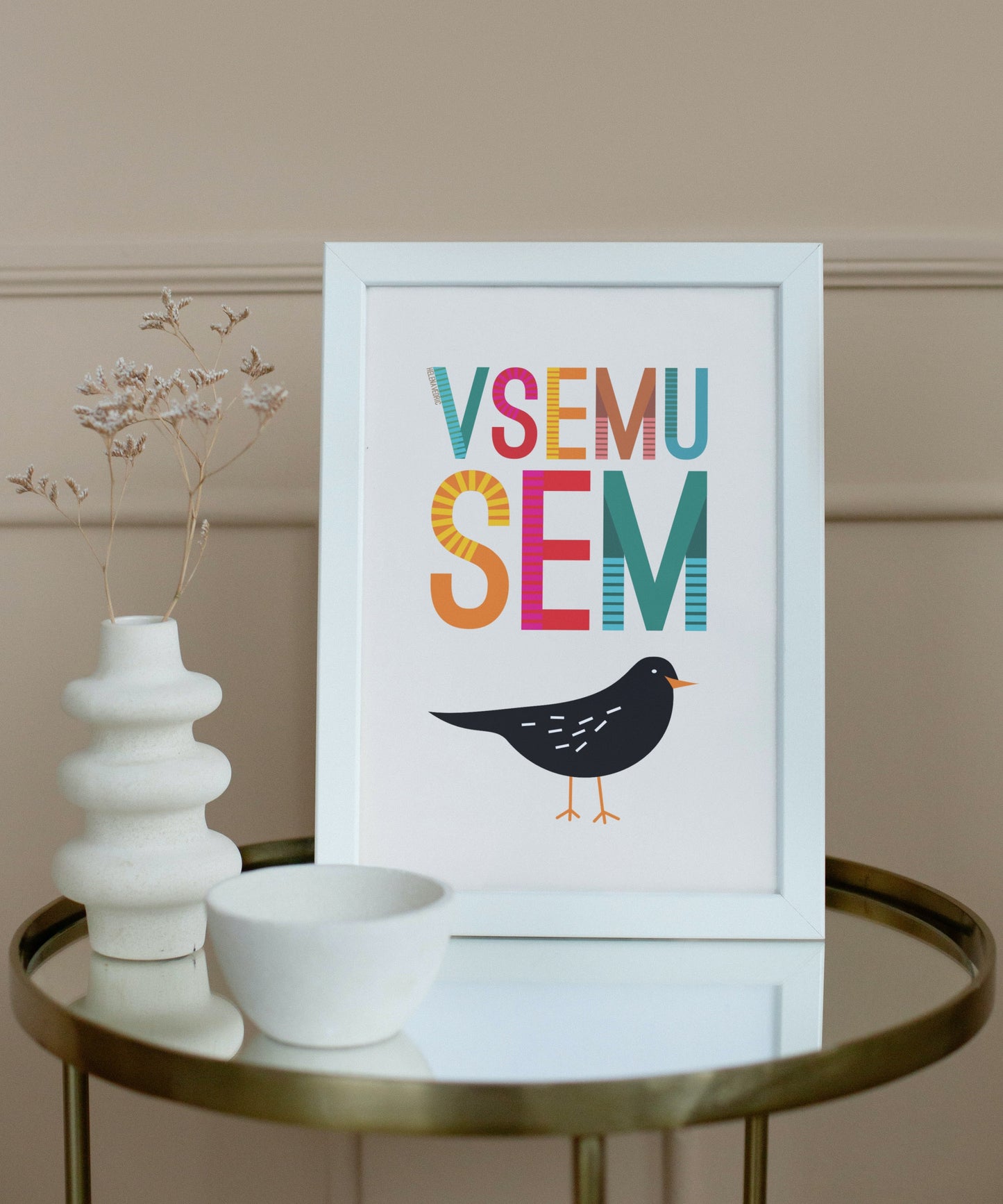 30% OFF // OKVIRJENA SLIKA 10x15cm