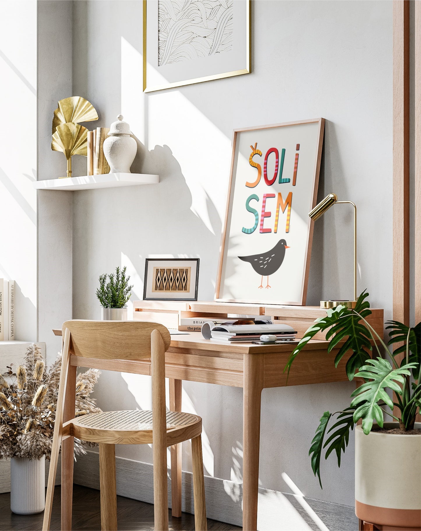 20% OFF // PLAKAT 50x70cm "ŠOLI SEM KOS"