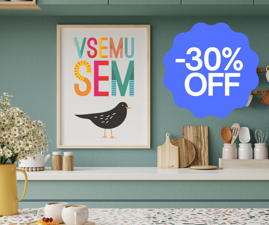 30% POPUST - PLAKAT 50x70cm