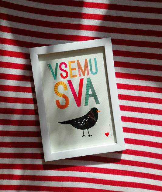 Z// OKVIRJENA SLIKA 13X18cm